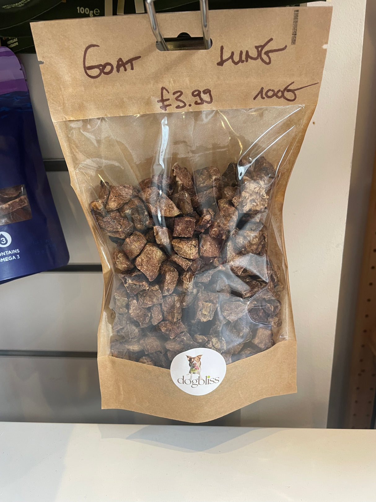 Goat Lung Training Treats 100g