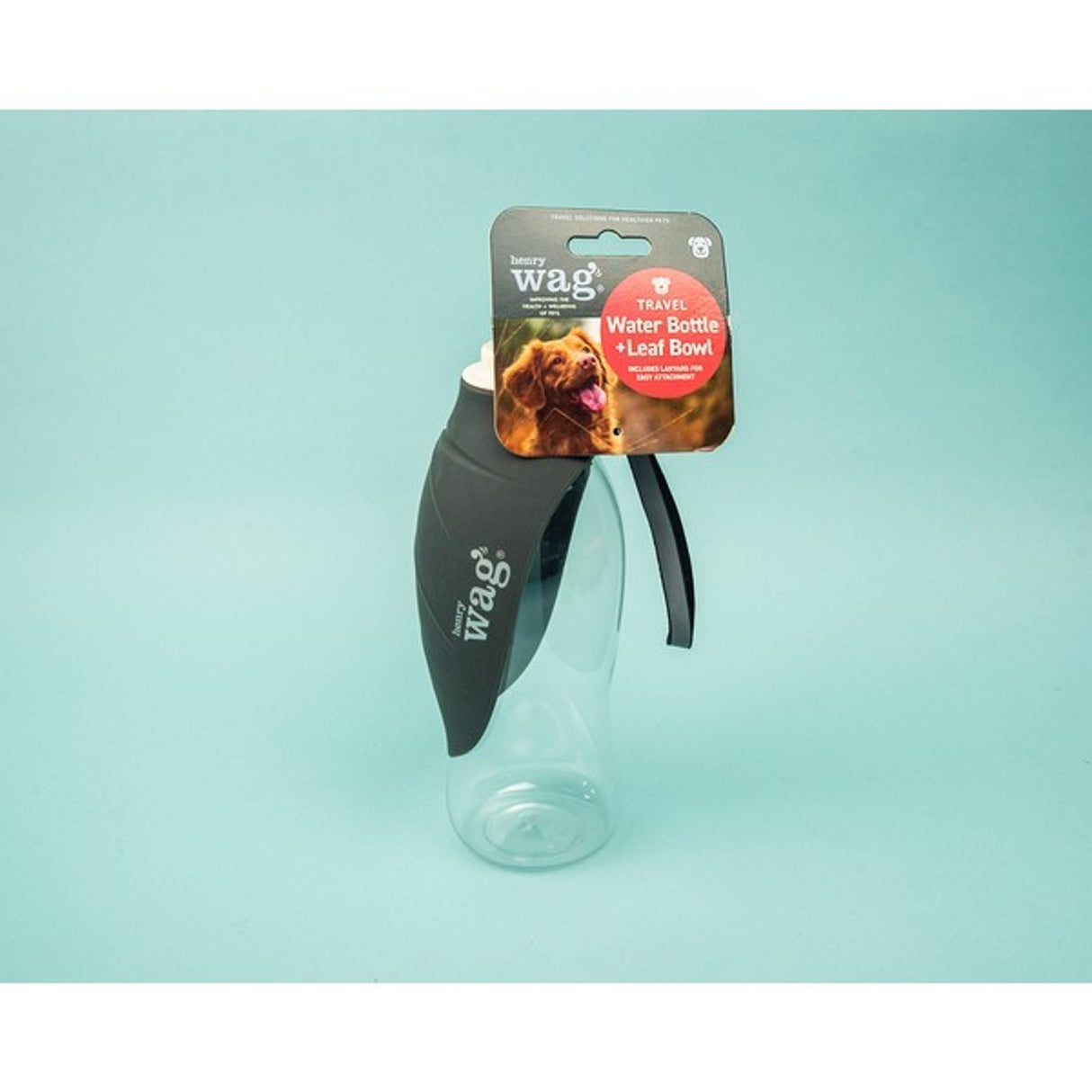 Henry Wag Water Bottle with Leaf Bowl