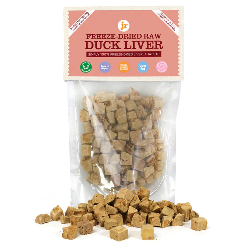 JR Pet Freeze Dried Duck Liver Treats 50g