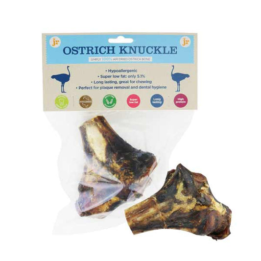 JR Pet Ostrich Knuckle Bones