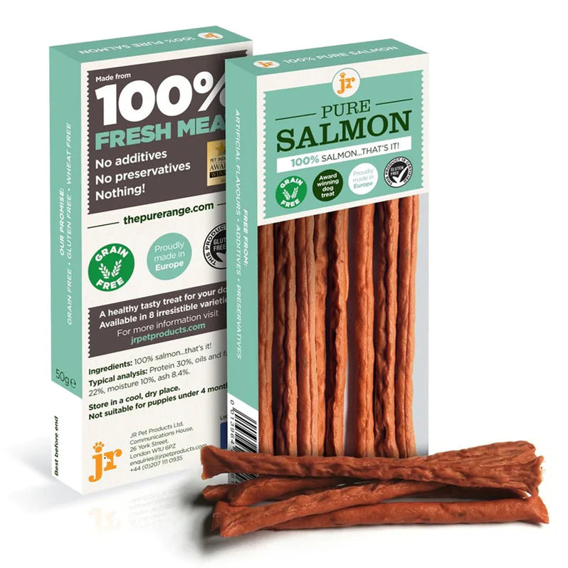 JR Pet Pure Salmon Sticks 50g