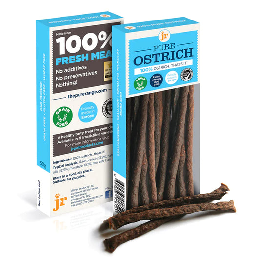 JR Pet Pure Ostrich Sticks 50g