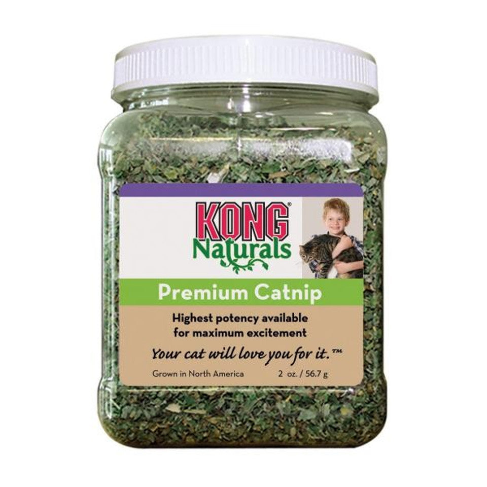 KONG Cat Naturals Premium Catnip 2 oz.