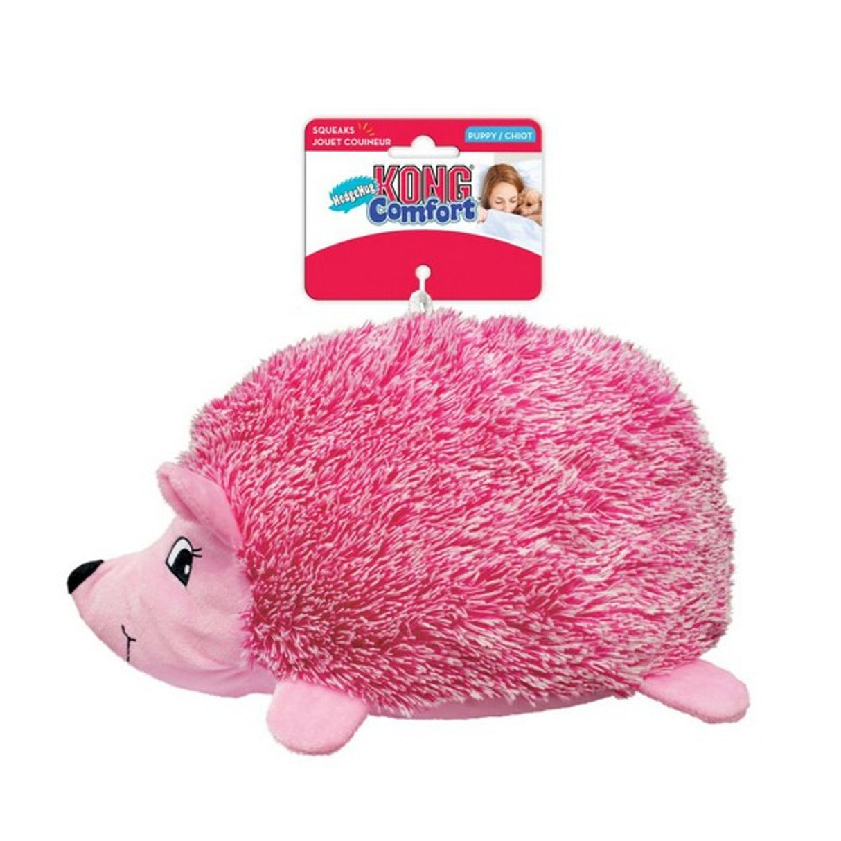 KONG Comfort Hedgehug Puppy Assorted Colour