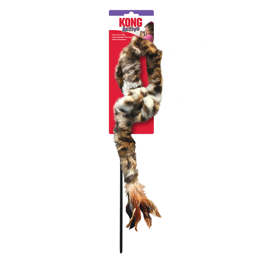 KONG Dr Noys Cat Toys Swizzle Bird Teaser