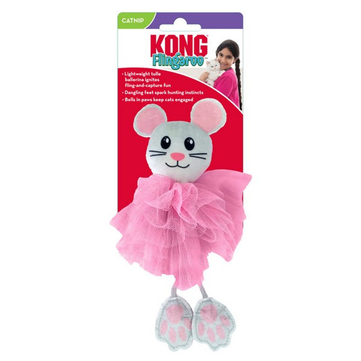 KONG Cat Flingaroo Tutu Assorted