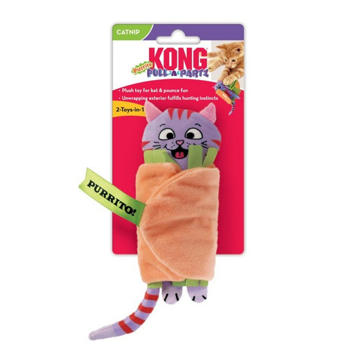 KONG Pull-A-Partz Purrito