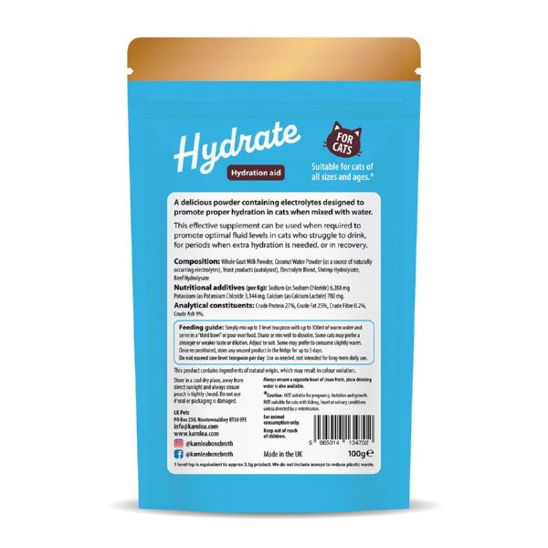 Karnlea Hydrate Hydration Aid for Cats 100g
