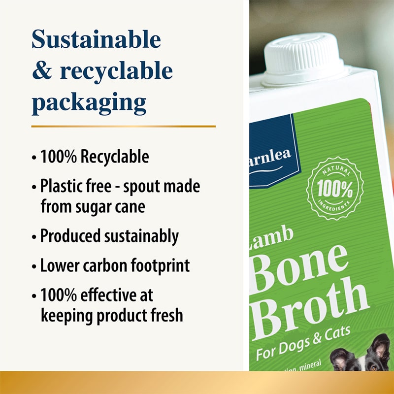 Karnlea Lamb Bone Broth for Dogs and Cats 500ml