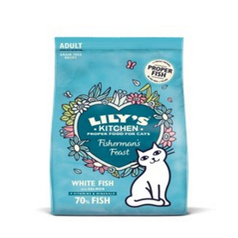 Lily's Kitchen Cat Fishermans Feast Dry 800g