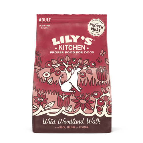 Lily's Kitchen Wild Woodland Walk with Duck Venison and Salmon Dry Dog Food 7kg