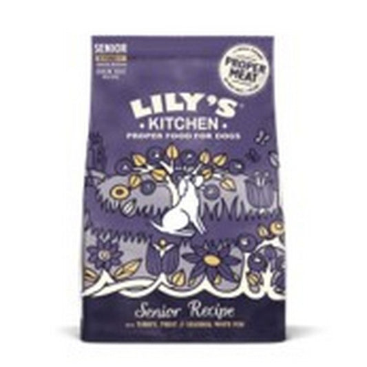 Lily's Kitchen Senior Recipe with Turkey Trout and White Fish Dry Dog Food 2.5kg
