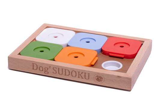 My Intelligent Pets Dog' Sudoku Medium Advanced Color - Interactive Dog Puzzle