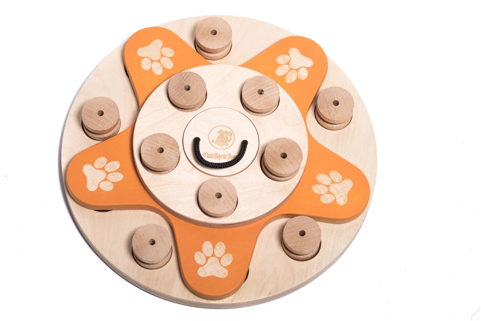 My Intelligent Pets Dog's Flower - Interactive Puzzle For Dogs