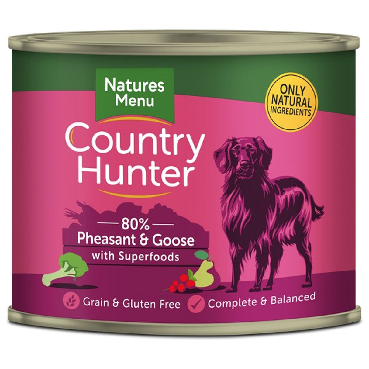 Natures Menu Country Hunter Pheasant and Goose 600g