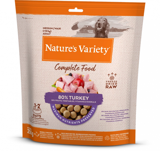 Natures Variety Freeze Dried Turkey Meal 250g