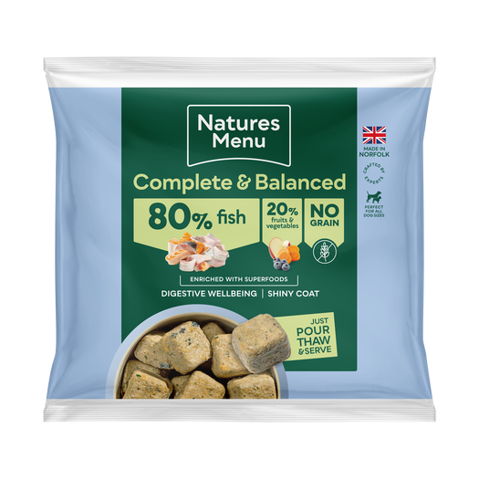 Natures Menu Frozen Country Hunter Fish 1kg - In Shop or Pickup only