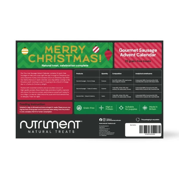 Nutriment Gourmet Sausage Advent Calendar 2026
