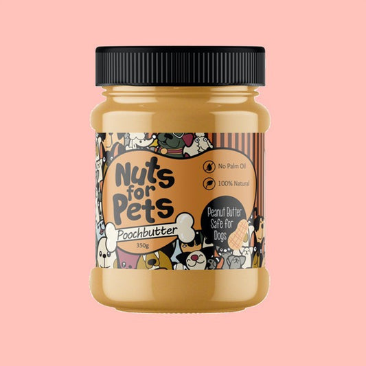 Nuts for Pets Poochbutter Peanut Butter 350g
