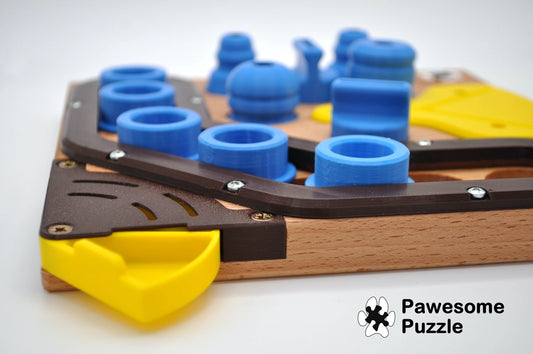 Pawesome Puzzle Triple Sniffer Dog Puzzle Toy