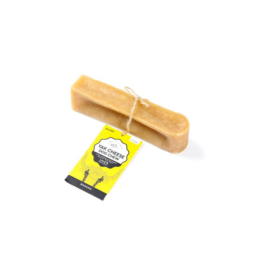 Petello Yak Cheese with Banana Dog Chew