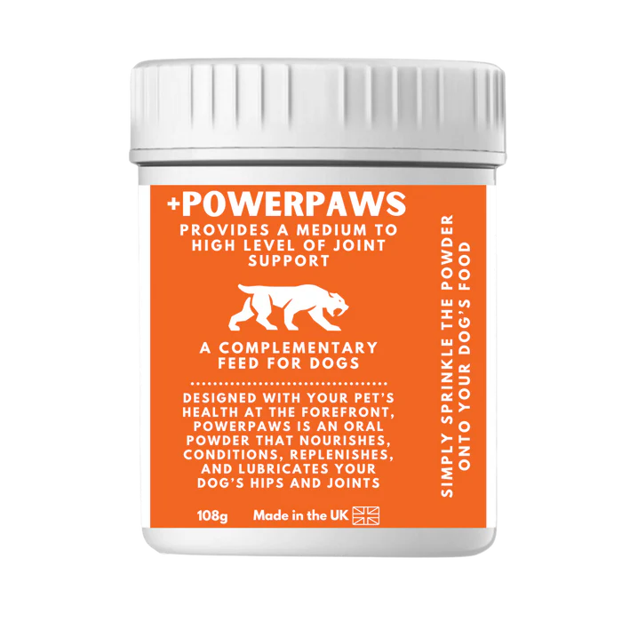 PowerPaws Premium Dog Hip and Joint Supplement – 108g