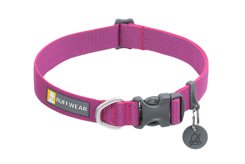 Ruffwear Hi&Light Dog Collar Alpenglow Pink