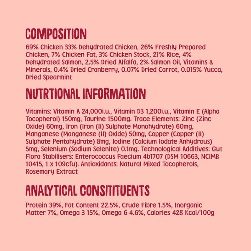 Scrumbles Dry Cat Food Adult Salmon 750g