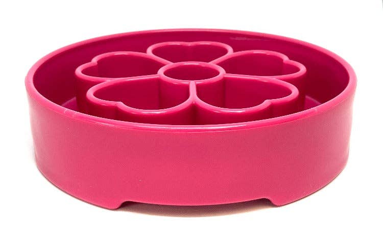 Sodapup Flower Design eBowl Enrichment Slow Feeder Bowl for Dogs
