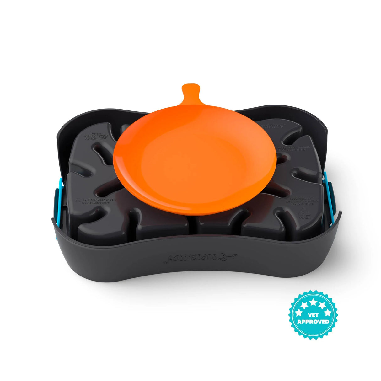 Superfeedy The Ultimate, Versatile 4-in-1 Slow Feeder Dog Bowl