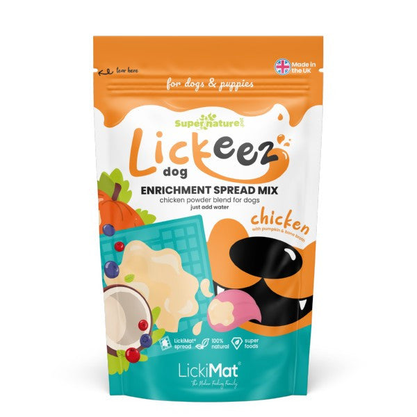 Supernature Lickeez Enrichment Spread Mix for Dogs