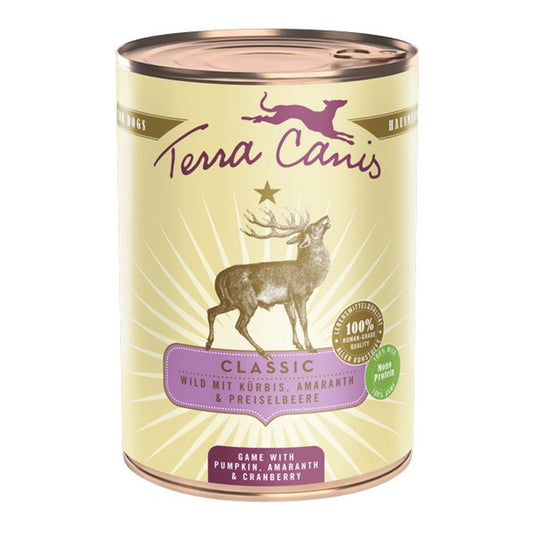Terra Canis Classic Game with Pumpkin Cranberries and Amaranth 400g