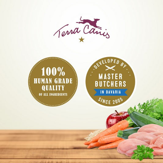 Terra Canis Mini Grain Free Game with Potatoes and Apples 100g