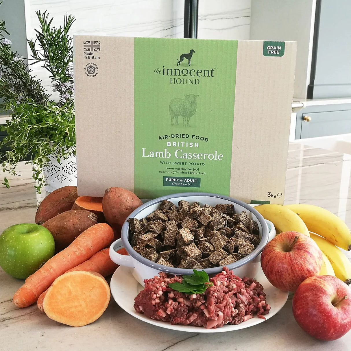 The Innocent Hound Air-Dried Food Lamb Casserole 1.5kg