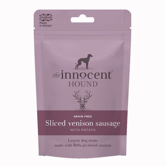 The Innocent Hound Sliced Venison Sausage 70g