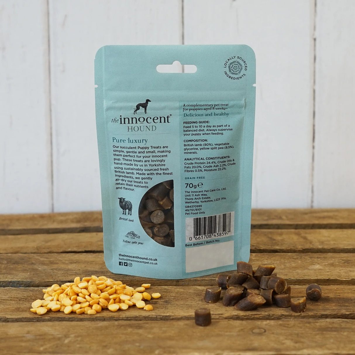 The Innocent Hound Puppy Training Treats 70g