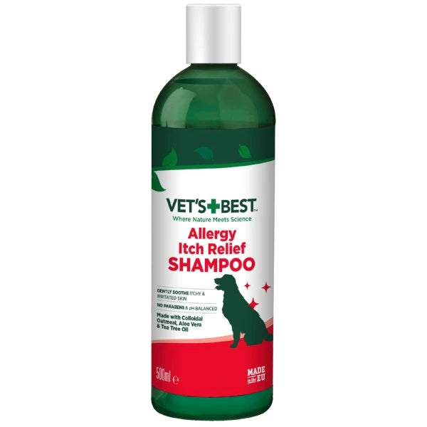 Vets Best Allergy Itch Relief Shampoo 500ml