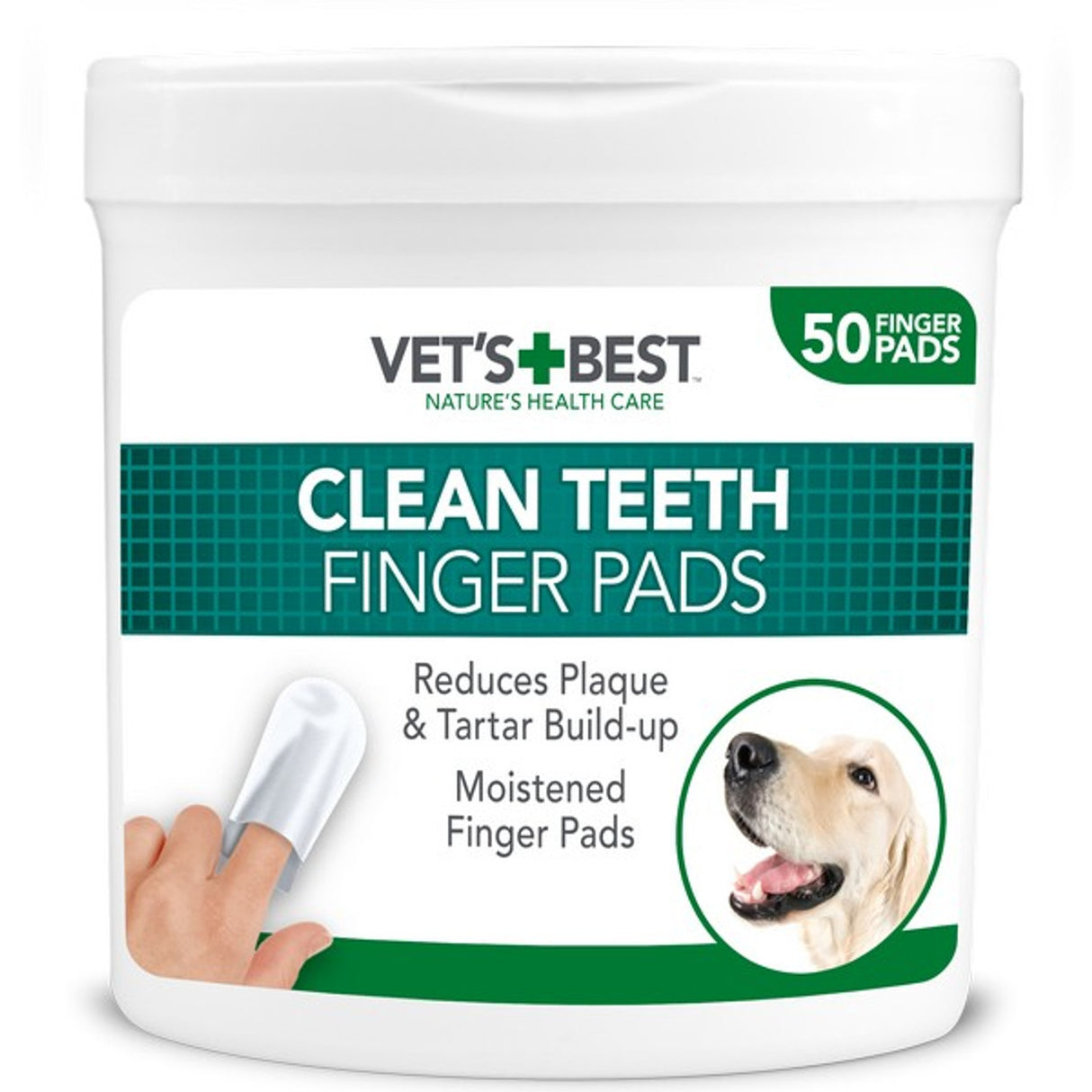 Vets Best Teeth Cleaning Finger Pads