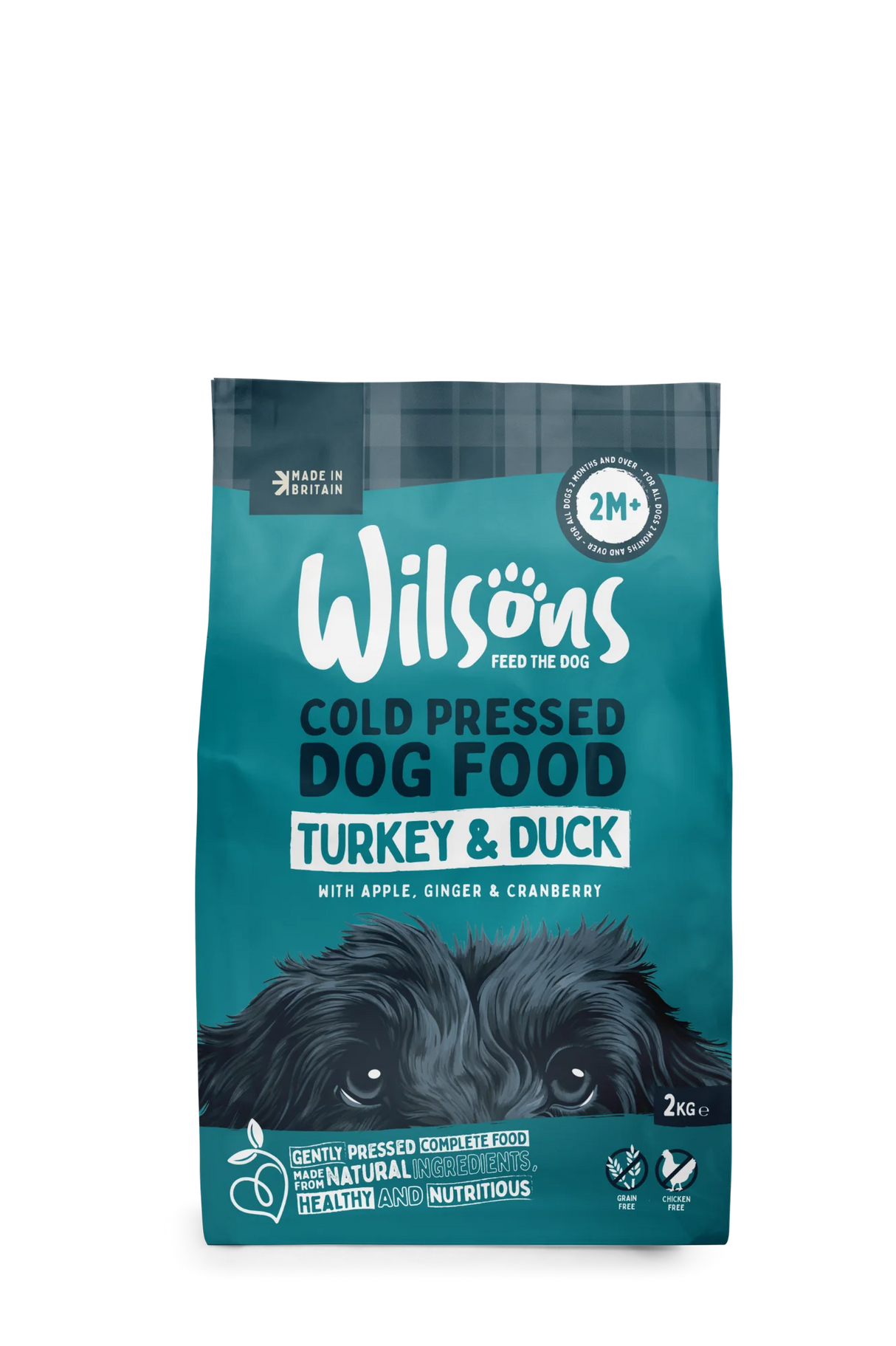 Wilsons Farmhouse Turkey & Duck Premium British Cold Pressed Dog Food