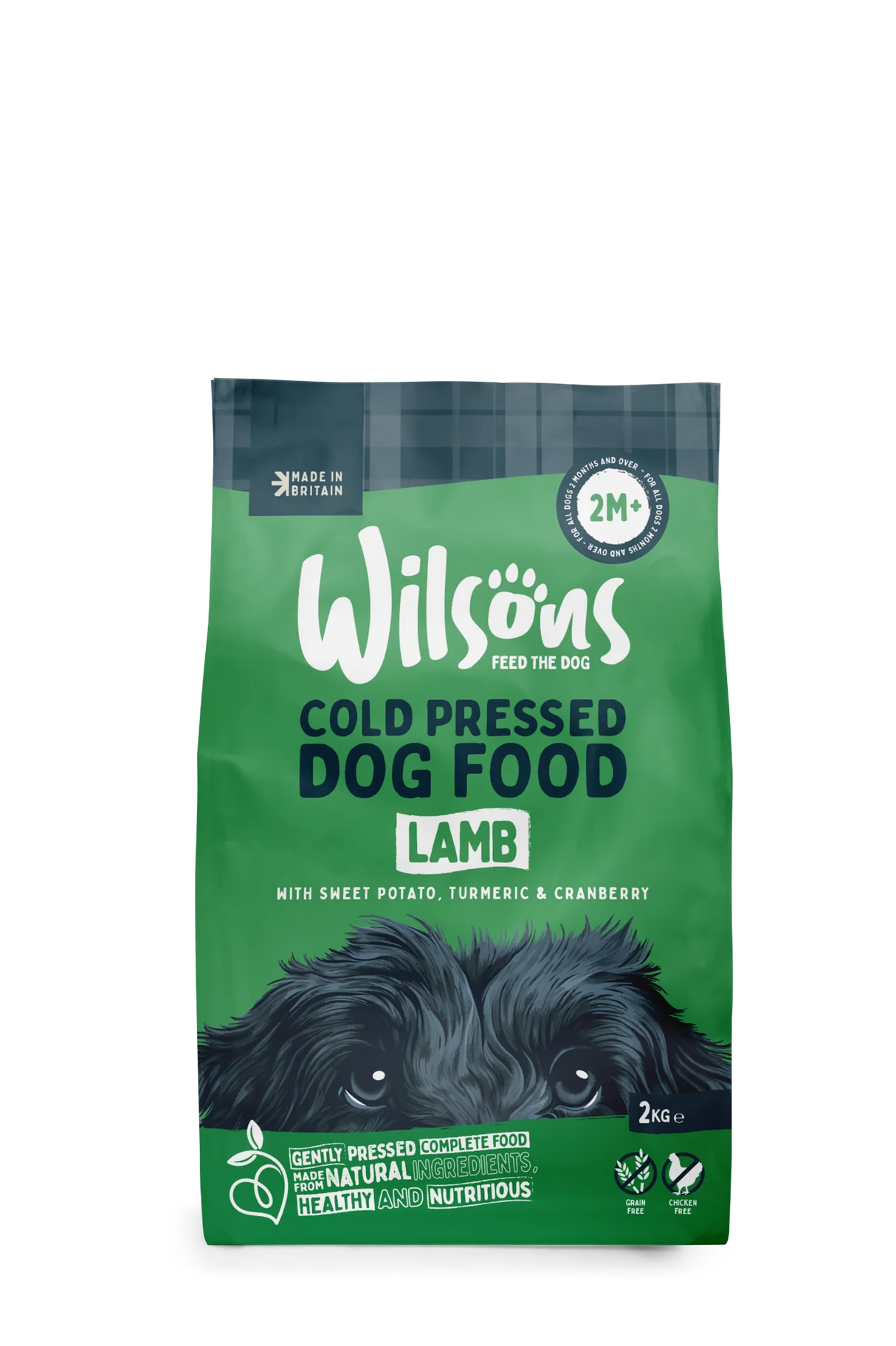 Wilsons Grass Fed Lamb Premium British Cold Pressed Dog Food