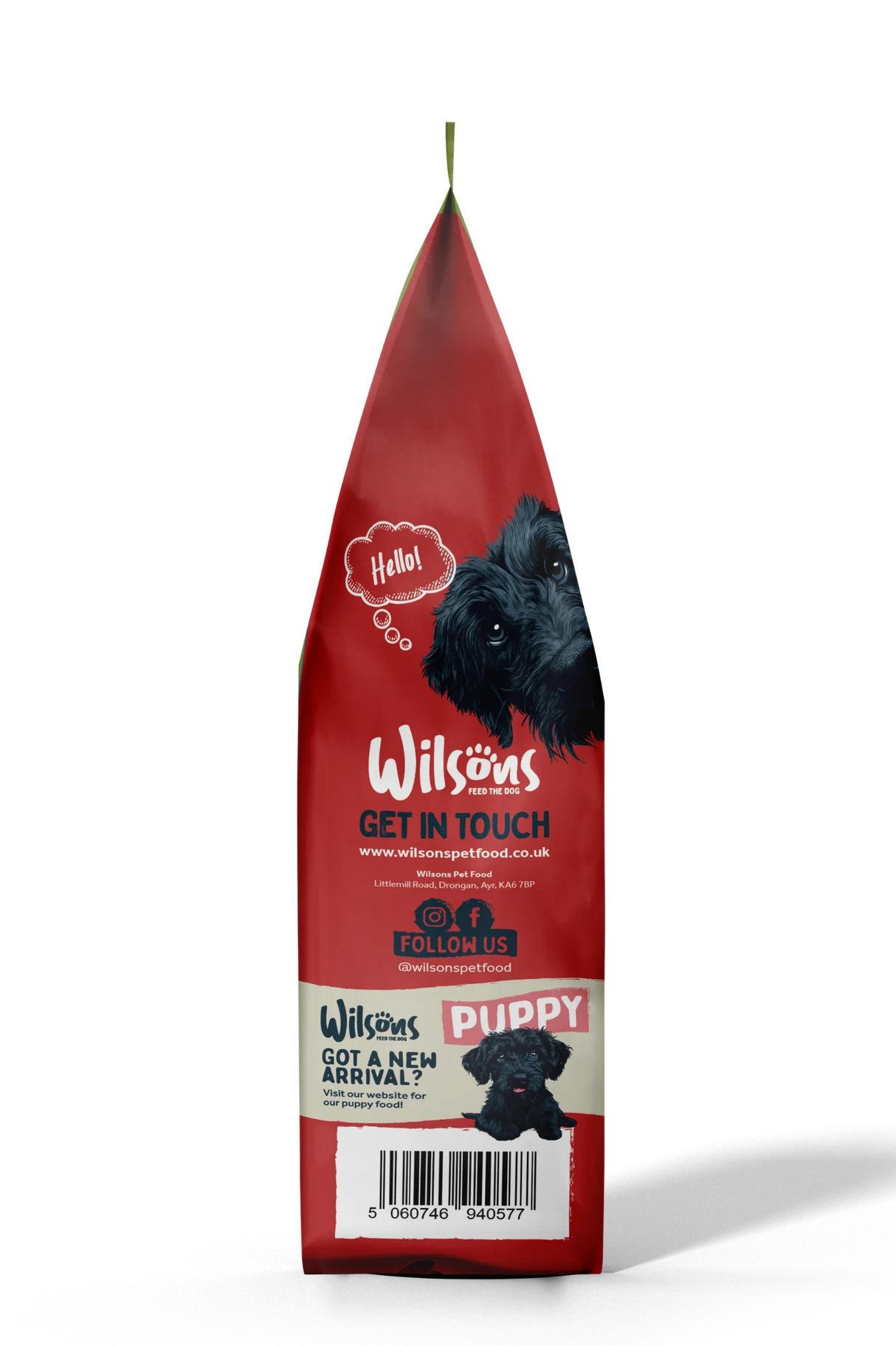 Wilsons Highland Venison & Trout Premium British Cold Pressed Dog Food