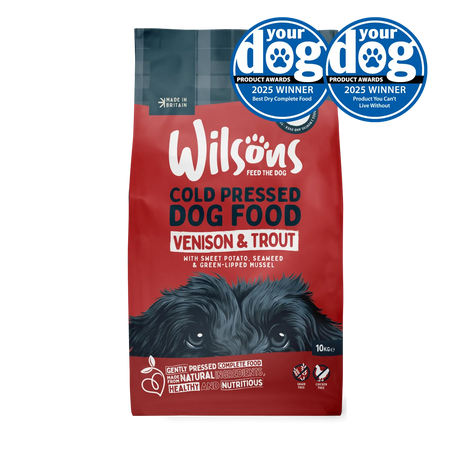 Wilsons Highland Venison & Trout Premium British Cold Pressed Dog Food