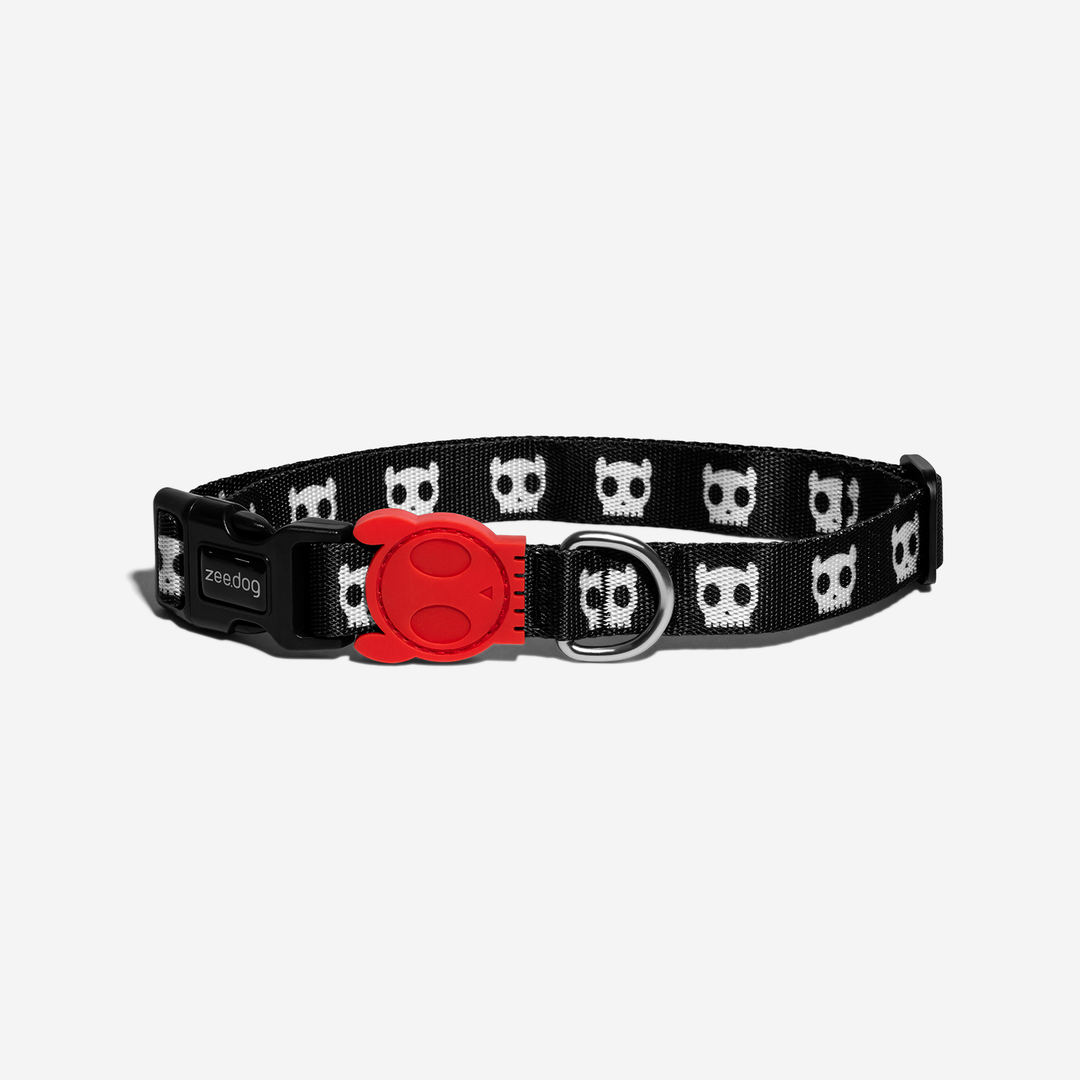 Zeedog Dog Collar Skull