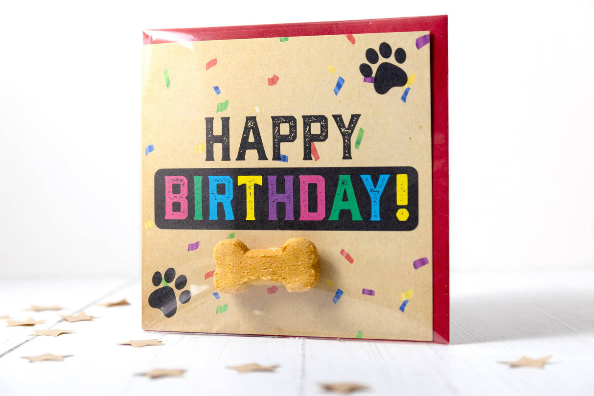Life Of Riley Dog Birthday 'Treatings' Card