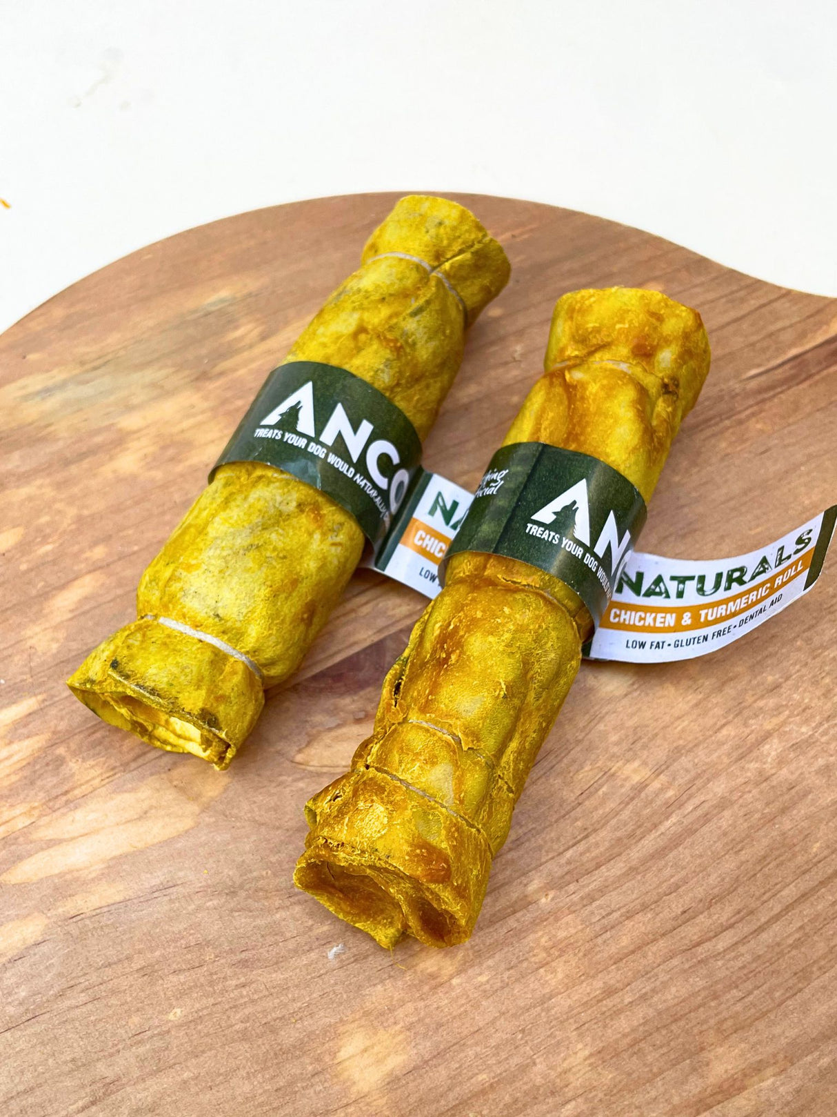 Anco Naturals Chicken & Turmeric Rolls