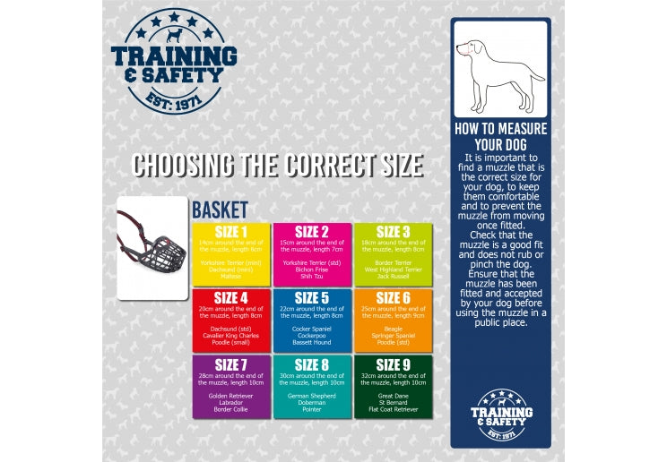 Ancol Basket Dog Muzzle