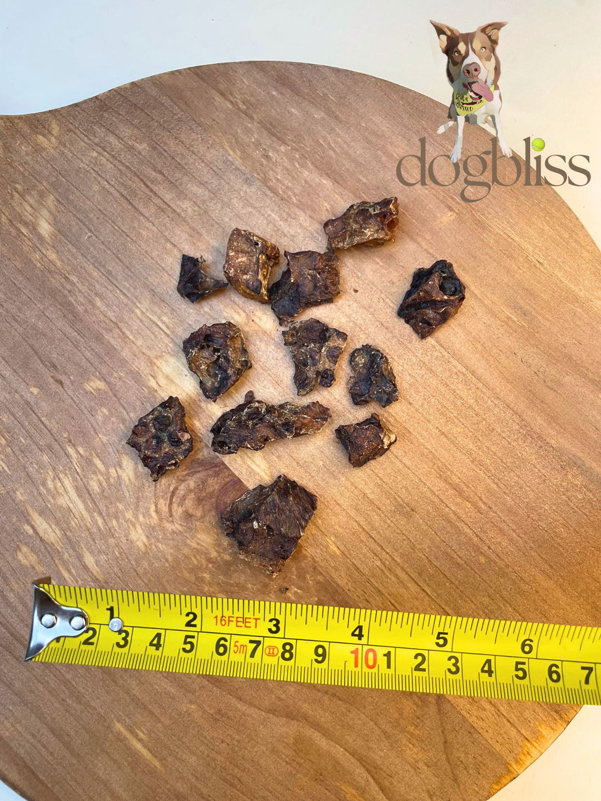 Air Dried Beef Lung Mini Cube - Pirce Per Gram