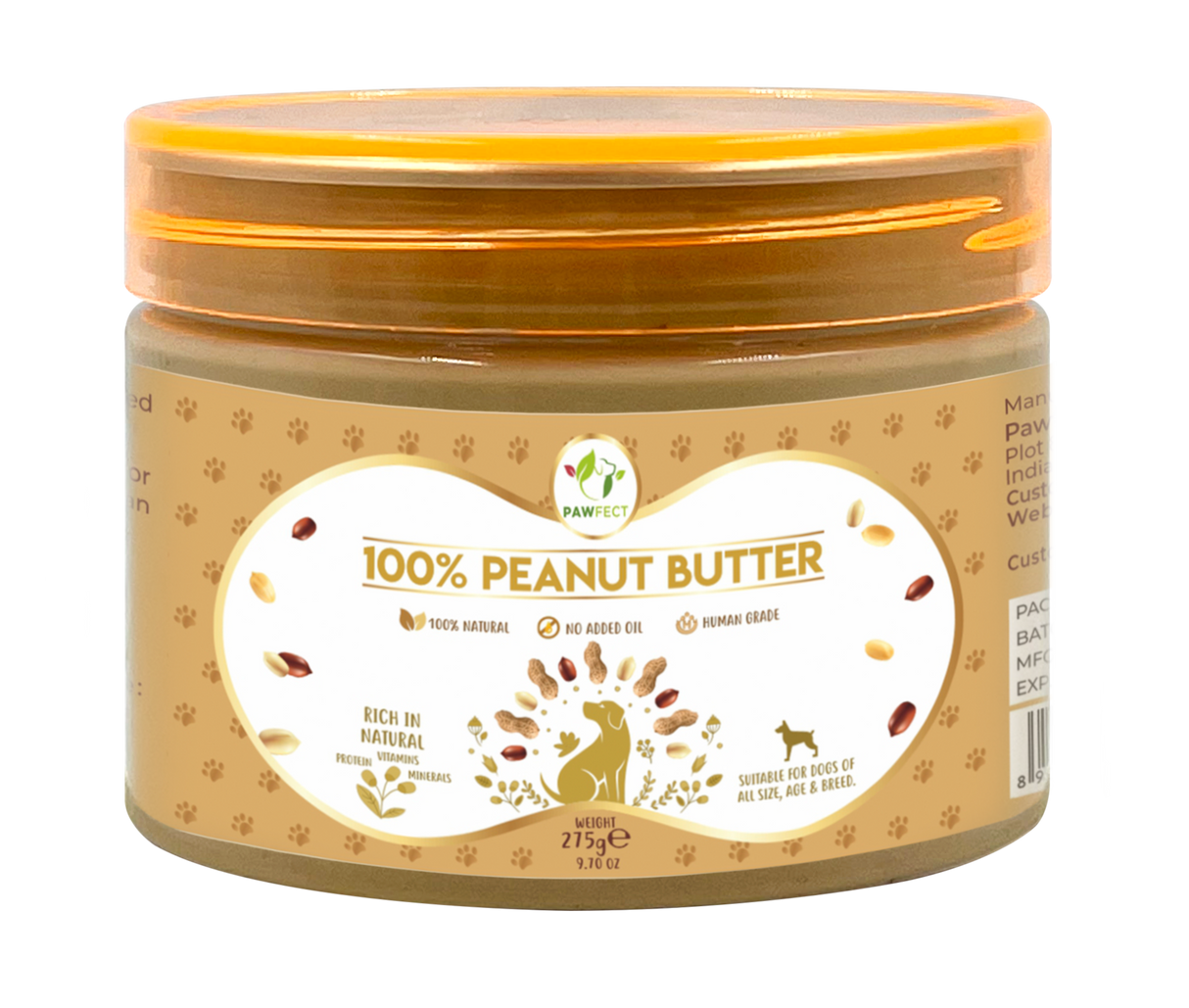 Pawfect Peanut Butter for Dogs: Original