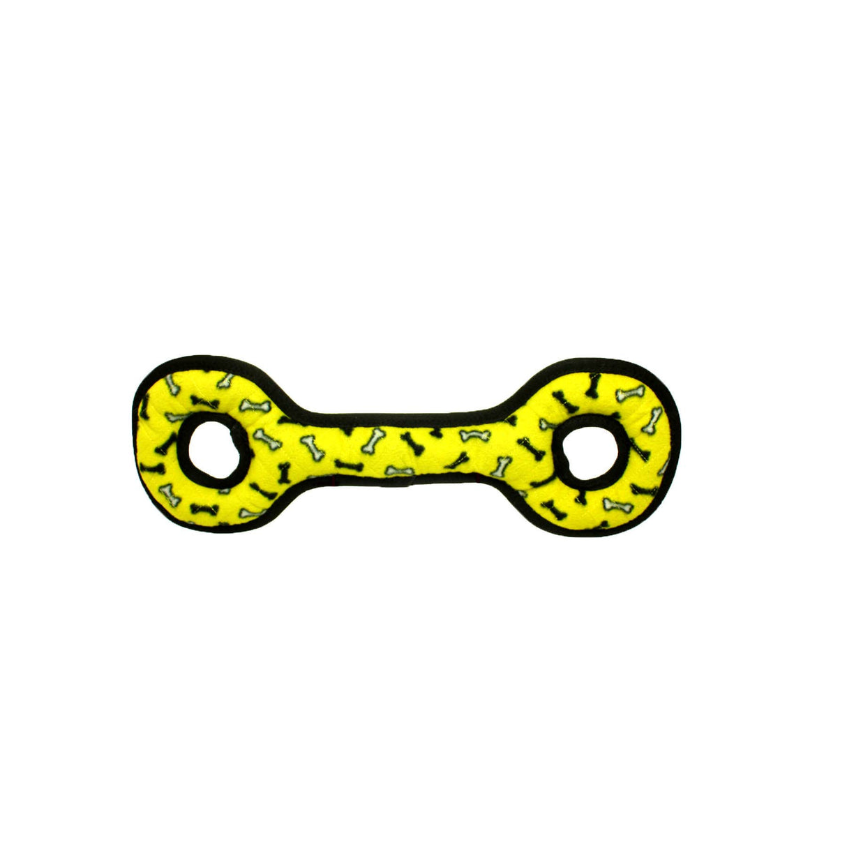 Tuffy Ultimate Tug-O-War - Yellow Bone, Squeaky Dog Toy 55cm