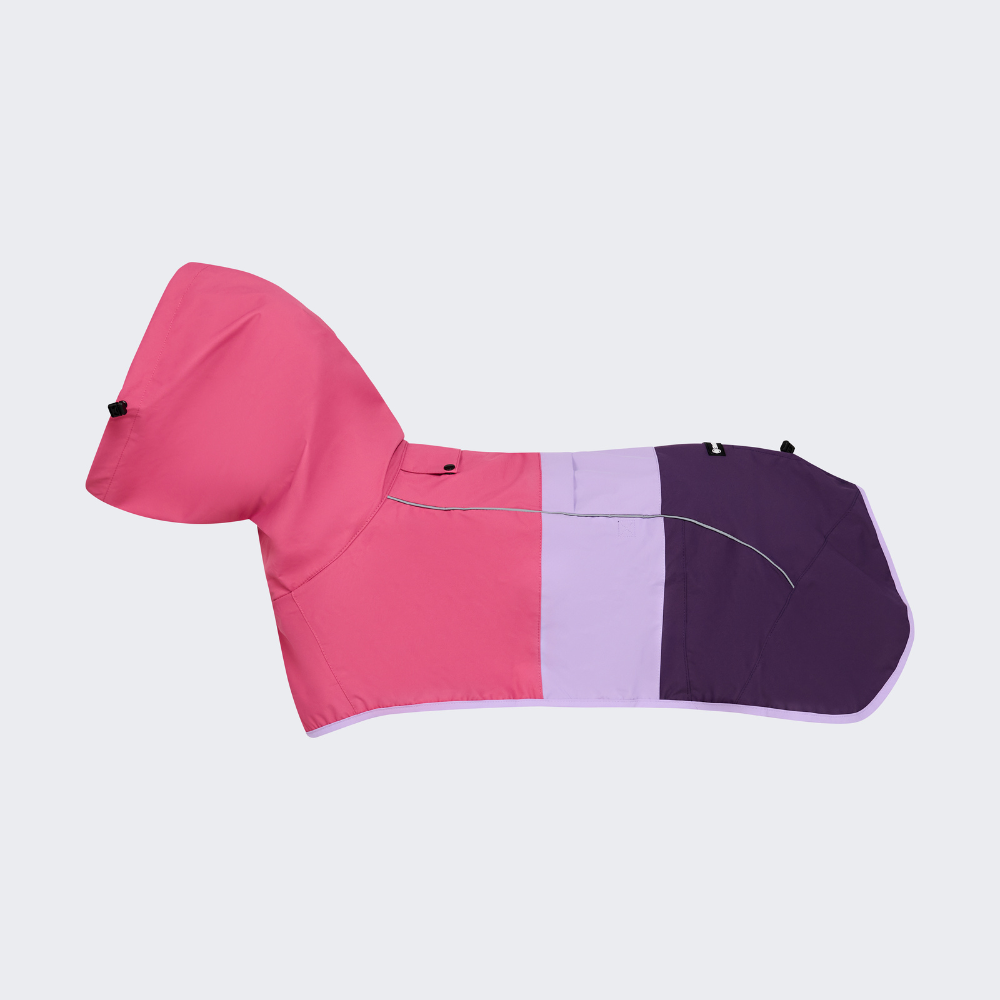 Spark Paws Breatheshield™ Dog Raincoat - Pink Lilac Purple
